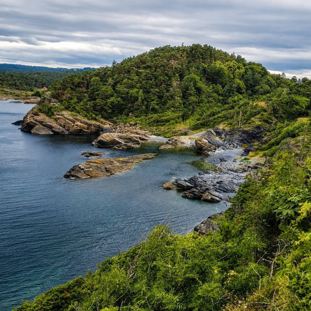 Wybrzeże Gea Norvegica UNESCO Global Geopark